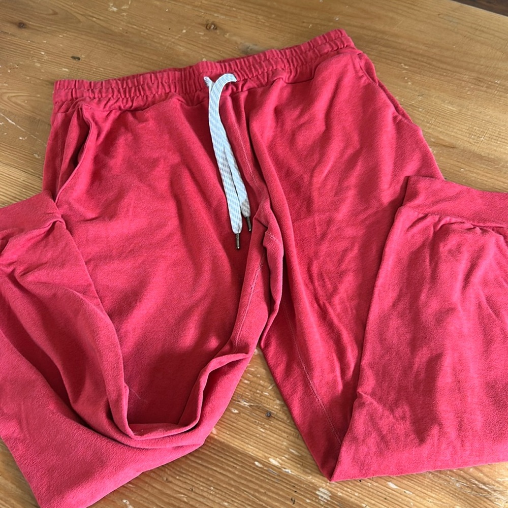 Vuori joggers red